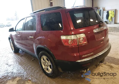 2009 GMC Acadia Sle-1 from USA, damaged, VIN 1GKER13D09J216085